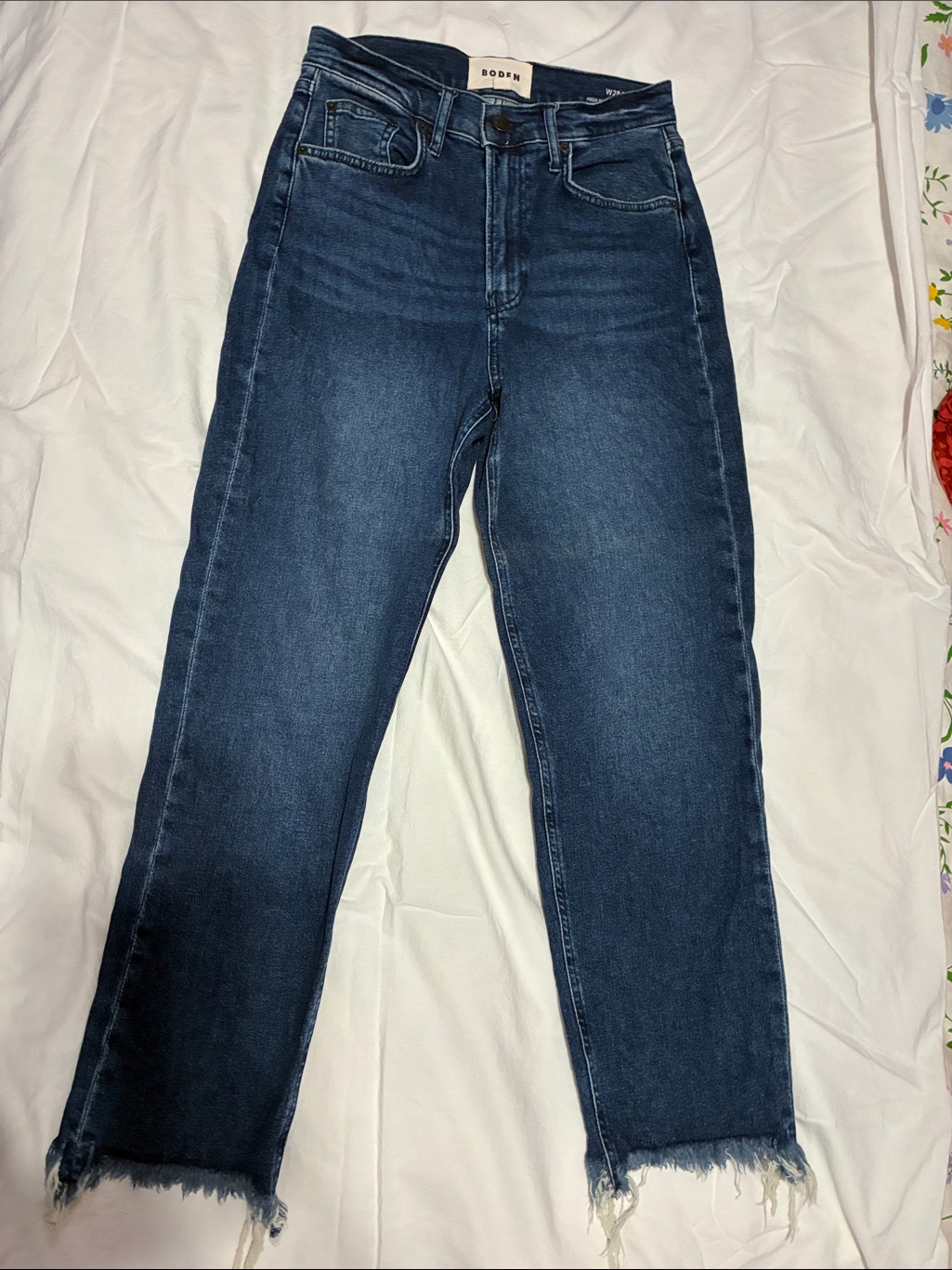 Boden High Rise Classic Slim Jeans